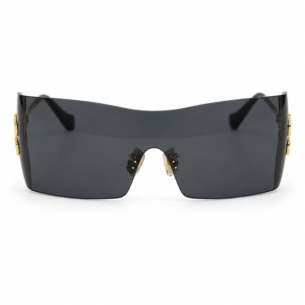 Miu Miu SMU B53S Sunglasses – Gold Black