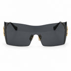 Miu Miu SMU B53S Sunglasses – Gold Black