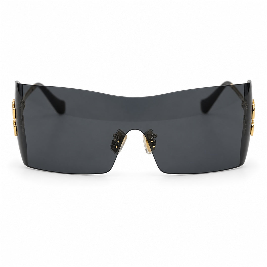 Miu Miu SMU B53S Sunglasses – Gold Black