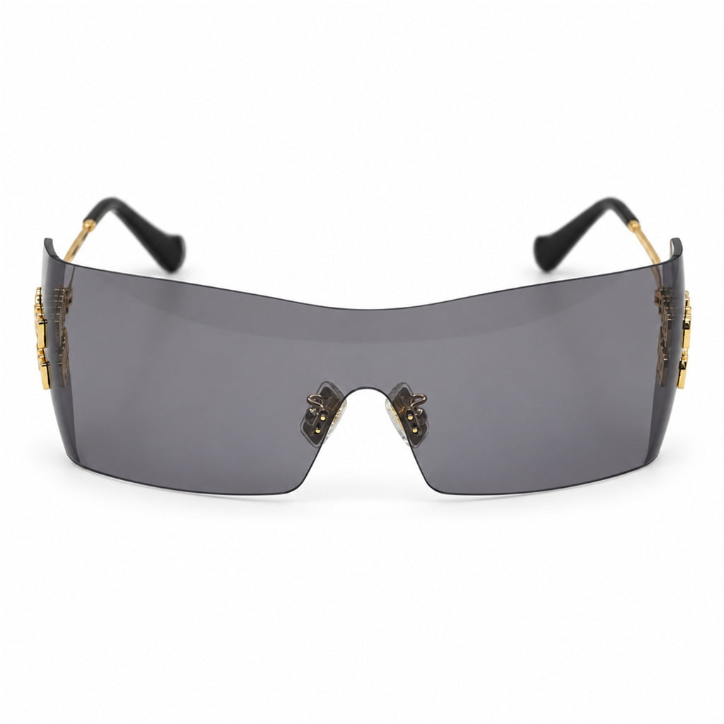 Miu Miu SMU B53S Sunglasses – Gold Grey