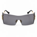 Miu Miu SMU B53S Sunglasses – Gold Grey
