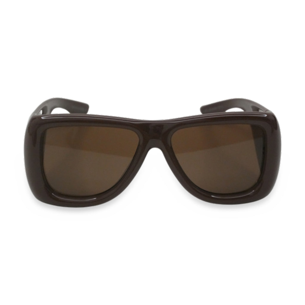 Saint Laurent Wrap Sunglasses Sunglasses – Brown