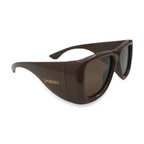 Saint Laurent Wrap Sunglasses Sunglasses – Brown
