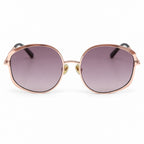 Tom Ford Butterfly Metal Sunglasses Sunglasses – Rose Gold Purple Gradient