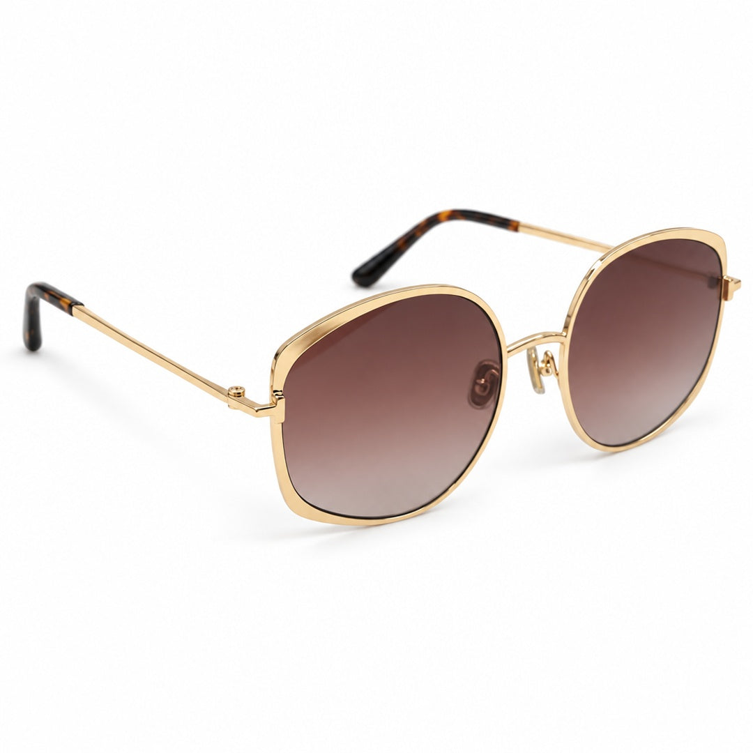 Tom Ford Butterfly Metal Sunglasses Sunglasses – Gold Brown Gradient