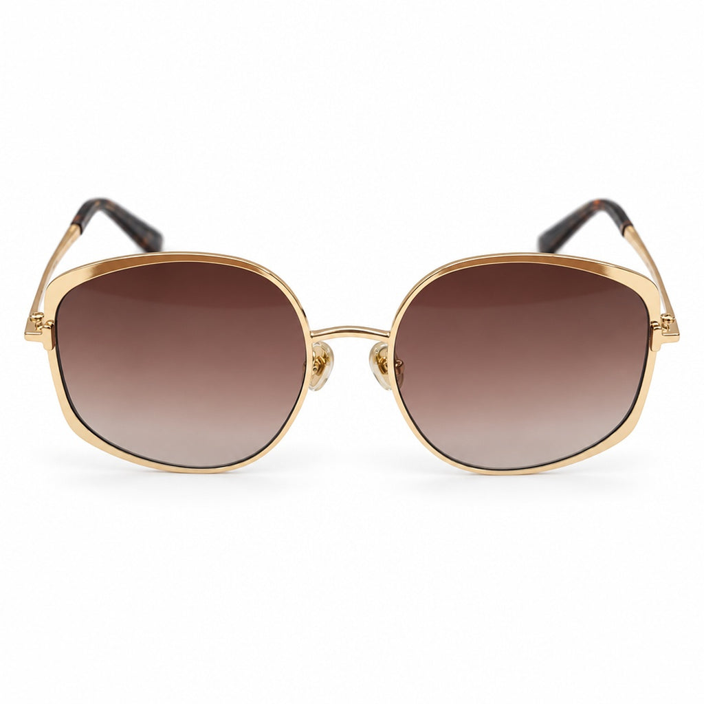 Tom Ford Butterfly Metal Sunglasses Sunglasses – Gold Brown Gradient