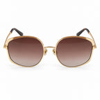 Tom Ford Butterfly Metal Sunglasses Sunglasses – Gold Brown Gradient