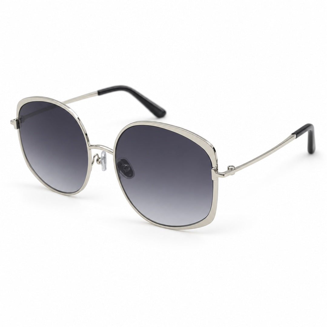 Tom Ford Butterfly Metal Sunglasses Sunglasses – Silver Grey Gradient