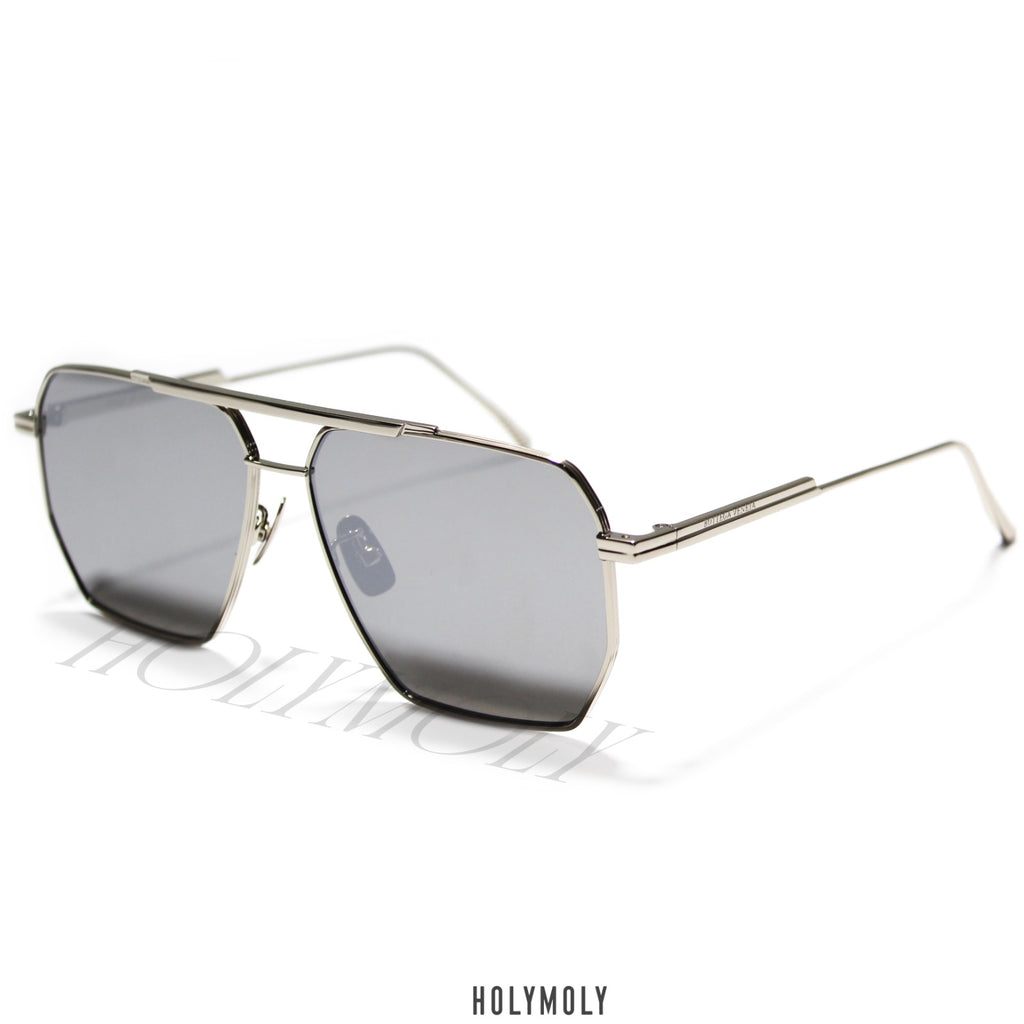Bottega Veneta Eyewear square-frame aviator sunglasses