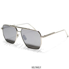 Bottega Veneta Eyewear square-frame aviator sunglasses