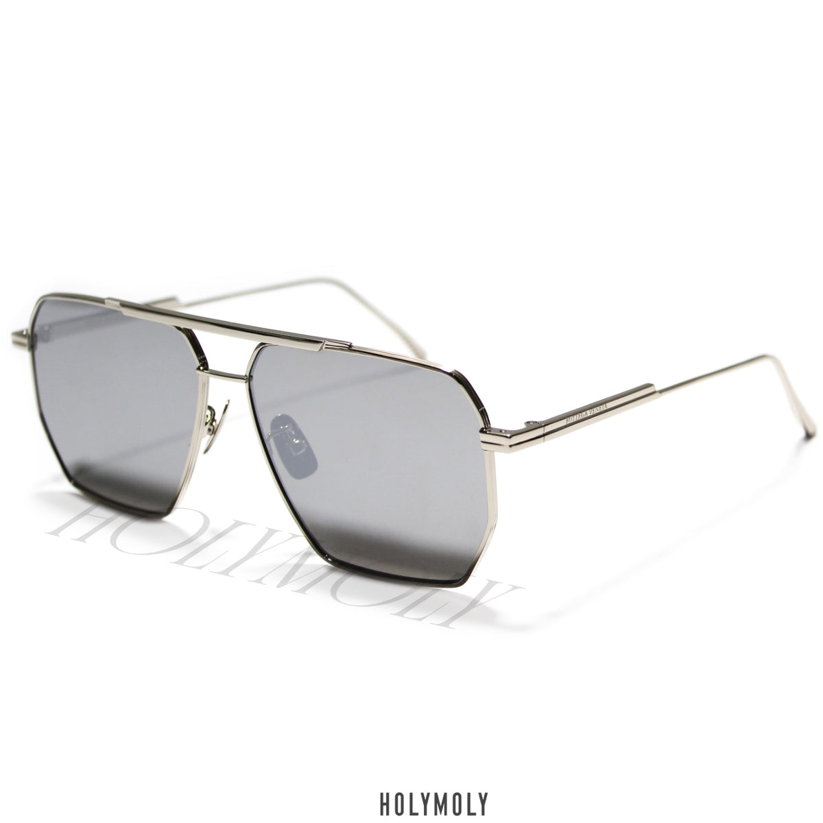 Bottega Veneta Eyewear square-frame aviator sunglasses