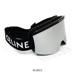 Celine Ski Mask in Injected Nylon - Silver Mirror