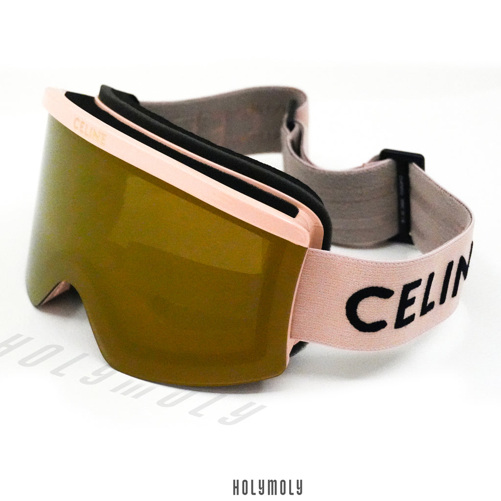 Celine Ski Mask in Injected Nylon - Pink