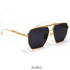 Bottega Veneta Eyewear square-frame aviator sunglasses