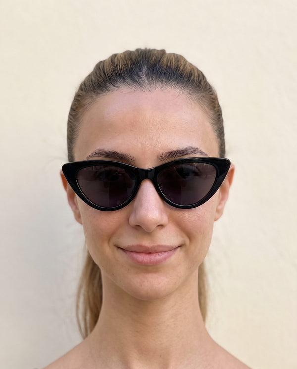 Heart face wearing aviator sunglasses
